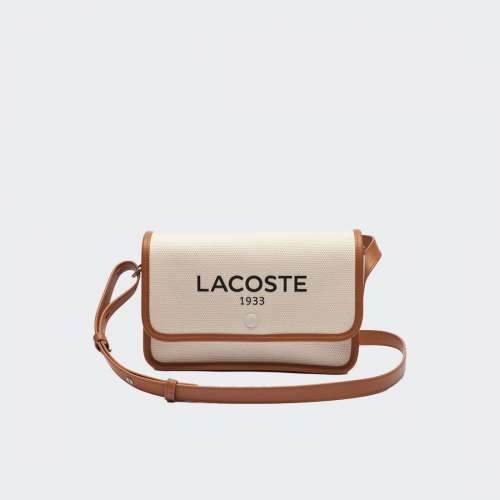 MALA LACOSTE CROSSOVER FLAP NF4507TD NATURAL TAN