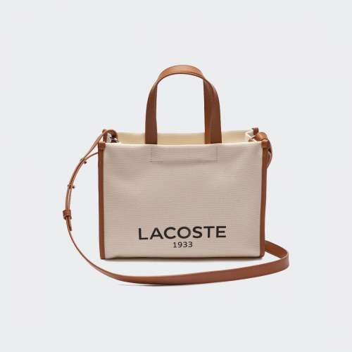 MALA LACOSTE SHOPPING S NF4641TD NATURAL TAN
