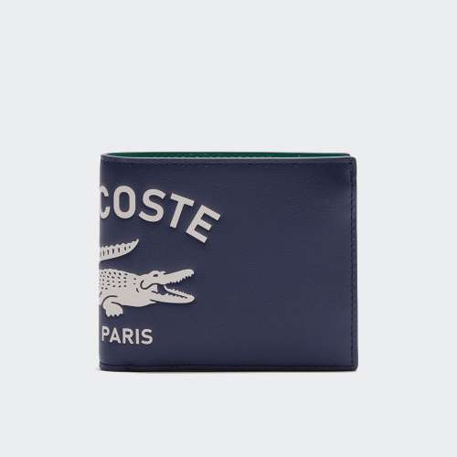 CARTEIRA LACOSTE BILLFOLD LACOSTE CROC