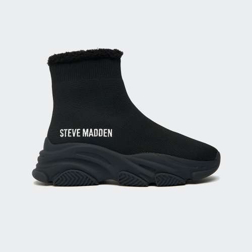 BOTAS STEVE MADDEN PARTISAN BLACK/BLACK