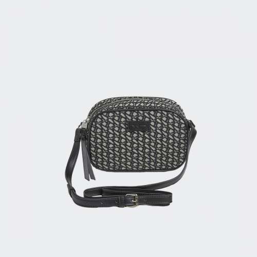 MALA PEPE JEANS MAEVE JACQUARD BLACK