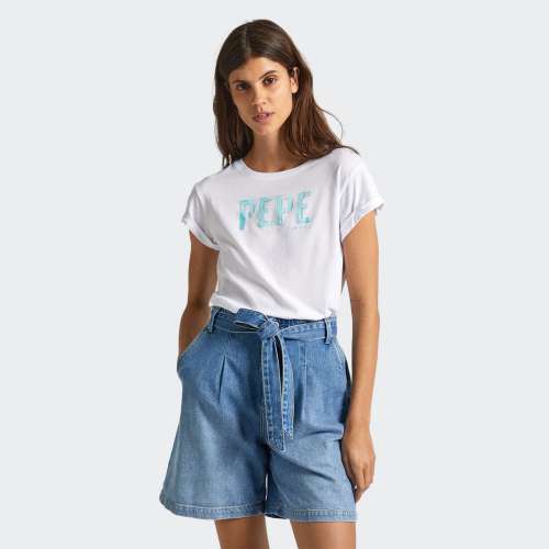 TSHIRT PEPE JEANS JANET WHITE