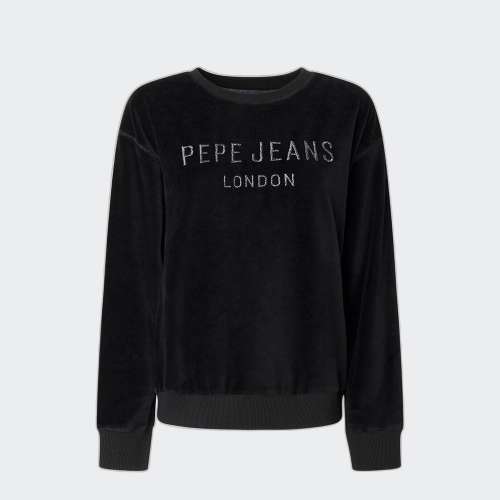 SWEATSHIRT PEPE JEANS CORA BLACK