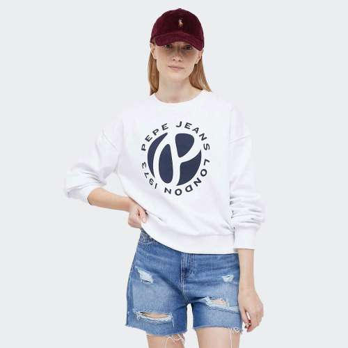 SWEATSHIRT PEPE JEANS WYLLILE WHITE