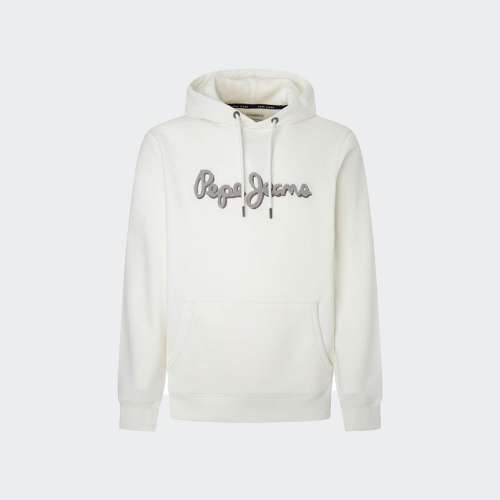 HOODIE PEPE JEANS RYAN OFF WHITE