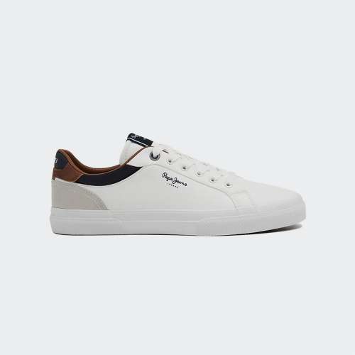 TENIS PEPE JEANS KENTON COURT WHITE