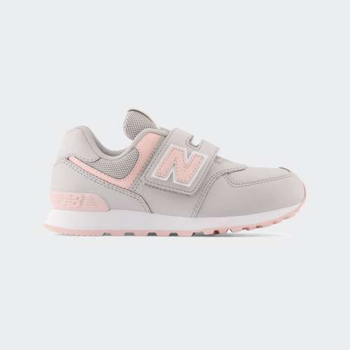 NEW BALANCE 574 K GREY/PINK HAZE