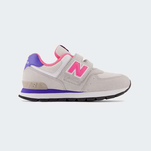 NEW BALANCE 574 K SUMMER FOG/NEO PINK