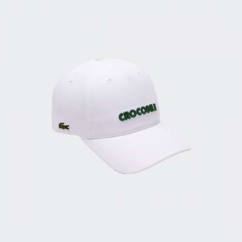 BONÉ LACOSTE RK0341 WHITE