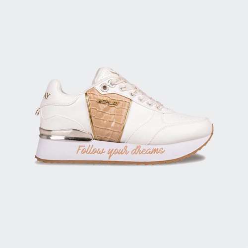 REPLAY PENNY COCO WHITE/BEIGE