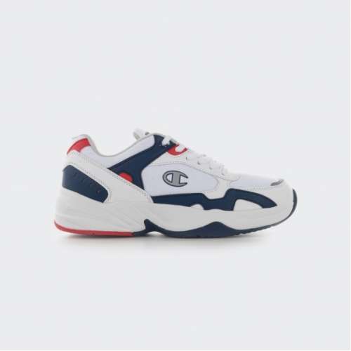 CHAMPION LOW CUT SHOE PHILLY MESH WHITE/NAVY