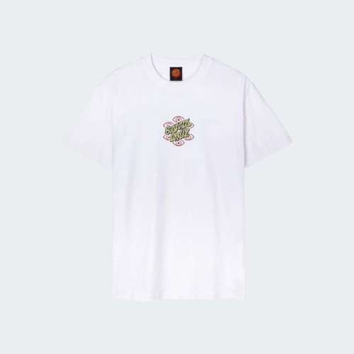 TSHIRT SANTA CRUZ SALBA EYES DOT WHITE