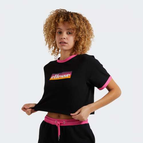 TSHIRT ELLESSE FILIDE CROP BLACK