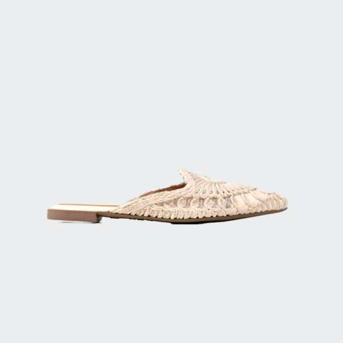 MULES CUBANAS SHIVA300 WHITE