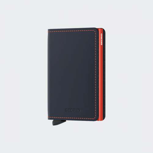 CARTEIRA SECRID SLIMWALLET NIGHTBLUE/ORANGE