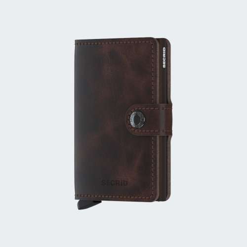 CARTEIRA SECRID MINIWALLET ORIGINAL CHOCOLATE