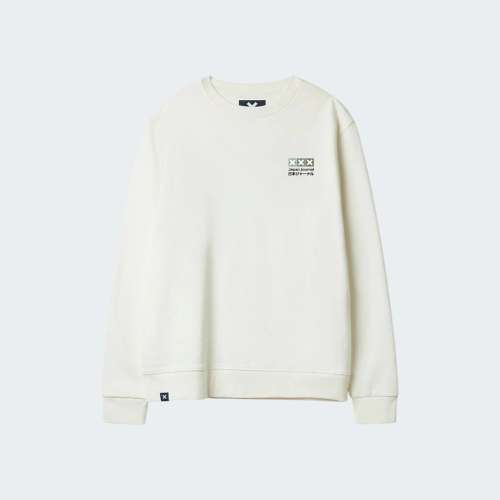 SWEATSHIRT BLUE BANANA SQUARE