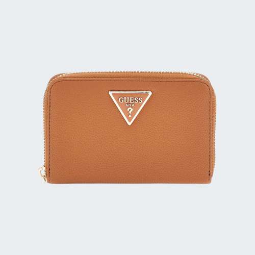 CARTEIRA GUESS LAUREL MEDIUM COGNAC