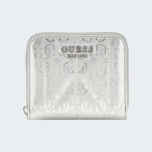 CARTEIRA GUESS ALDINA SMALL SILVER