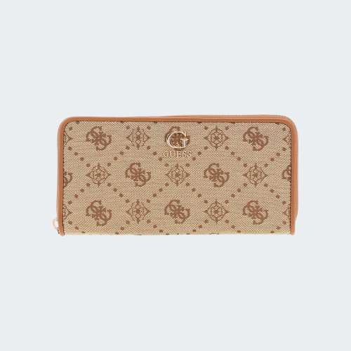 CARTEIRA GUESS NEDA LATTE LOGO