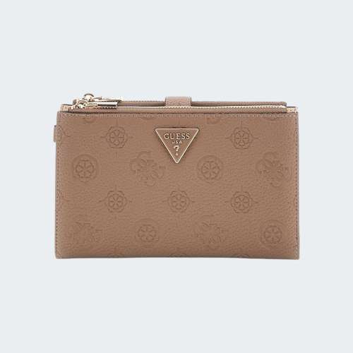 CARTEIRA GUESS CRESIDIA II SLG DBL ZIP ORGNZR