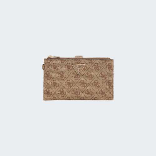 CARTEIRA GUESS LAUREL II SLG DBL ZIP ORGNZR