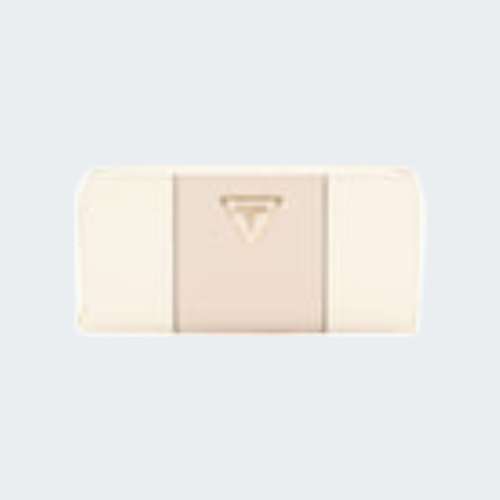 CARTEIRA GUESS LAUREL II SLG OFF WHITE TAUPE