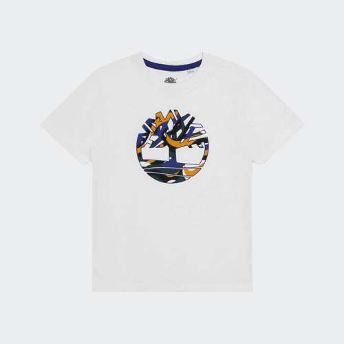 TSHIRT TIMBERLAND T25U25 Y WHITE