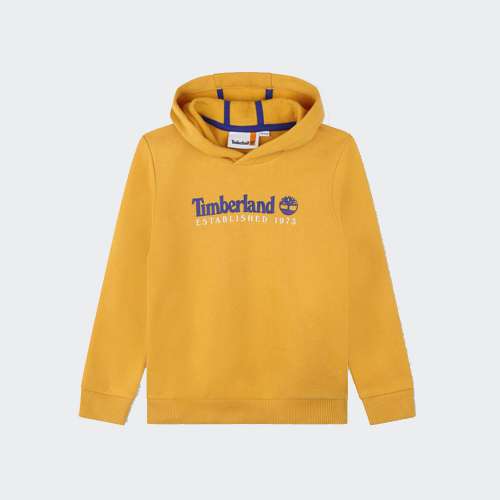 HOODIE TIMBERLAND ESTABLISHED 1973 YELLOW