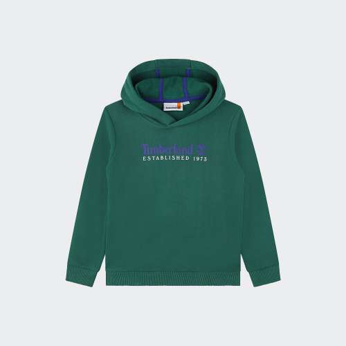 HOODIE TIMBERLAND ESTABLISHED 1973 C GREEN