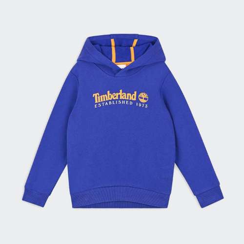 HOODIE TIMBERLAND ESTABLISHED 1973 NAVY BLUE