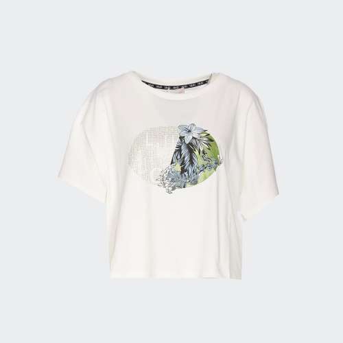 TSHIRT LIU JO TA4174JS003 LT IVORY/FLOWER