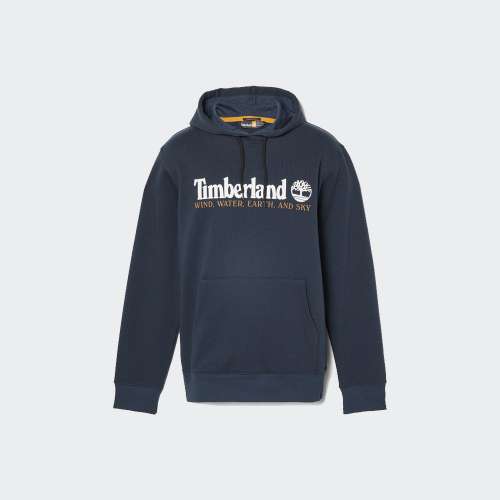 HOODIE TIMBERLAND WIND , WATER , EARTH AND SKY DARK SAPPHIRE/WHITE