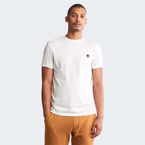 T-SHIRT TIMBERLAND DUN RIVER WHITE