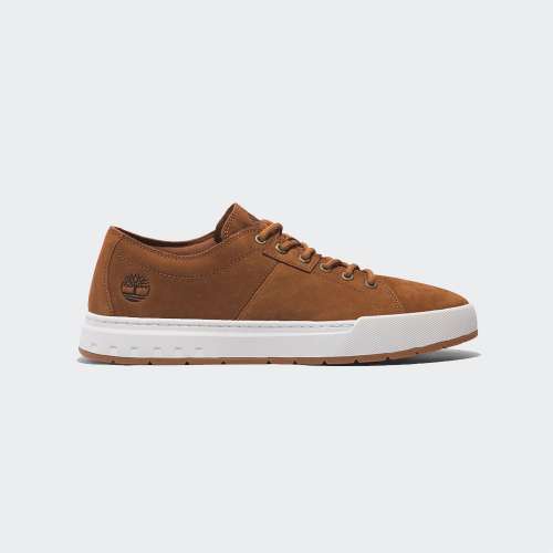 TIMBERLAND MAPLE GROVE LOW LACE UP SNEAKER RUST NUBUCK