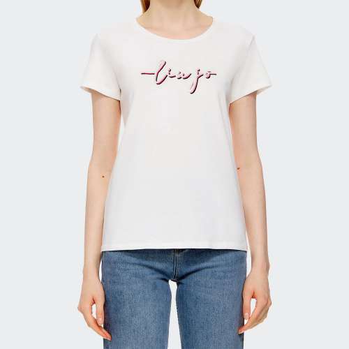 TSHIRT LIU JO TF3084J0088-R9291 LT IVORY/E