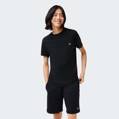 TSHIRT LACOSTE SPORT BLACK