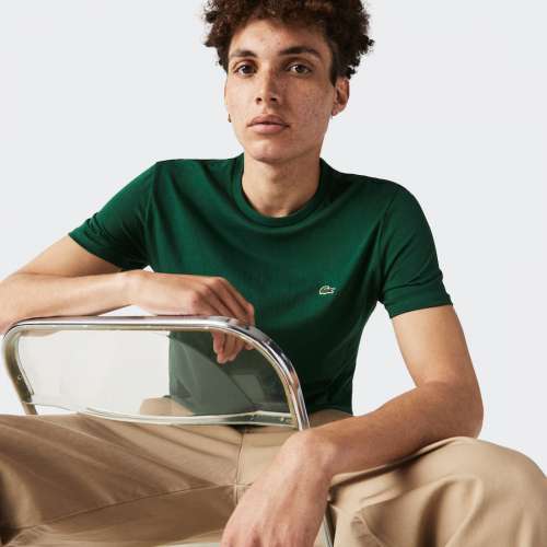 TSHIRT LACOSTE SPORT VERT