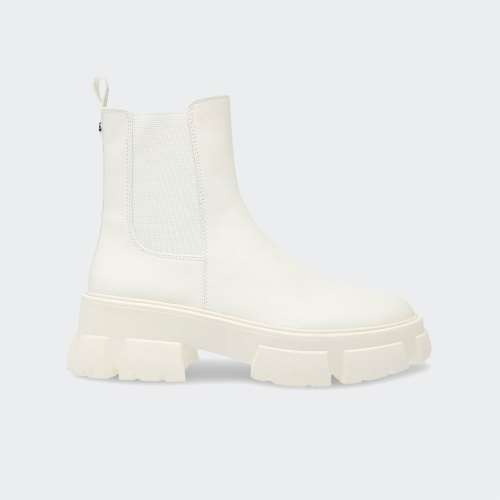 BOTAS STEVE MADDEN TUNNEL BONE LEATHER