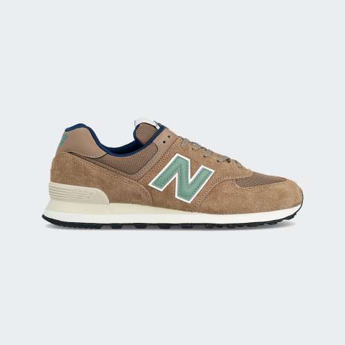 NEW BALANCE 574 BROWN/ROYAL BLUE