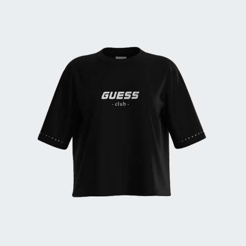 TSHIRT GUESS NATALIA JBLK