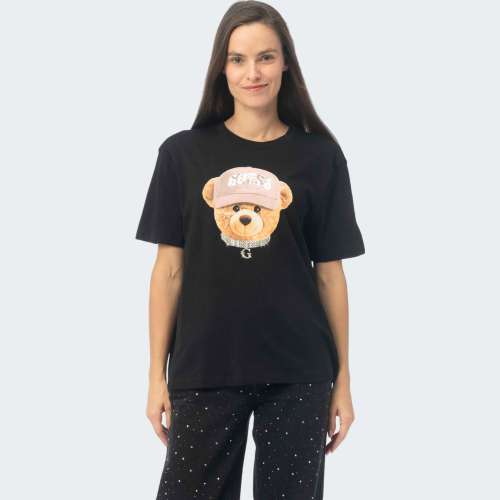 TSHIRT GUESS TEDDY BEAR HAT