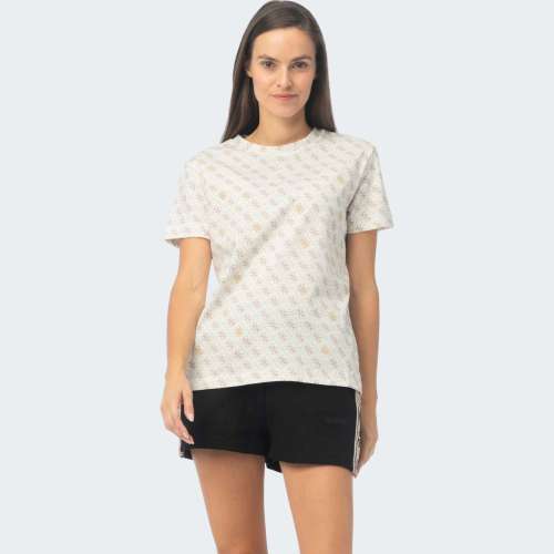 TSHIRT GUESS RHOMBUS STUDS