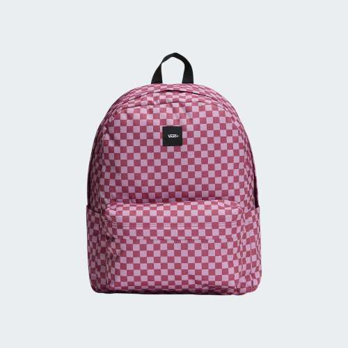 MOCHILA VANS OLD SKOOL CHECK MAUVEWWOD