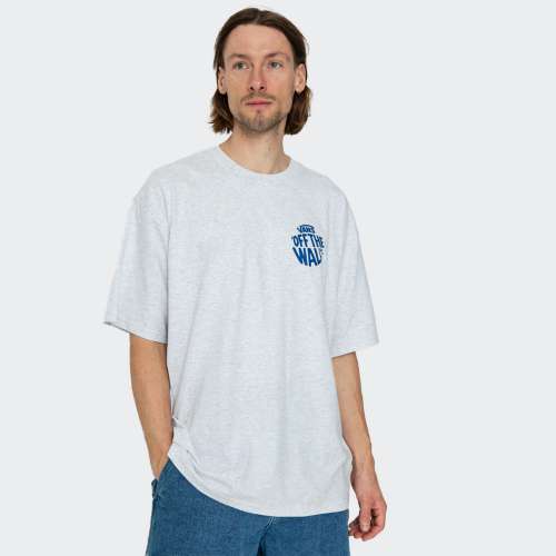 TSHIRT VANS CIRCLE LOOSE FIT LIGHT GREY HEAT