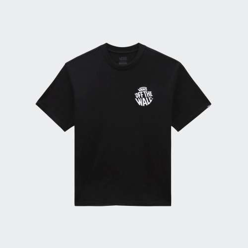 TSHIRT VANS CIRCLE LOOSE FIT BLACK