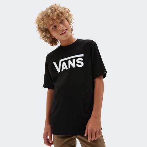 TSHIRT VANS CLASSIC BLACK WHITE