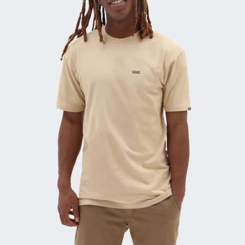 TSHIRT VANS CHEST LOGO TAUPE/BLACK