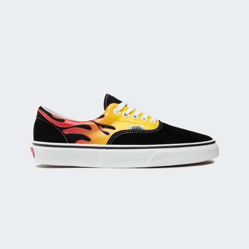 VANS ERA FLAME BLACK/TRUE WHITE