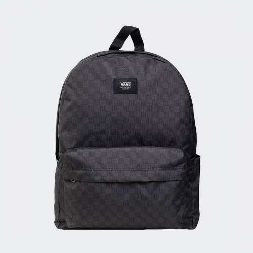 MOCHILA VANS OLD SKOOL CHECK BLACK/CHARCOAL